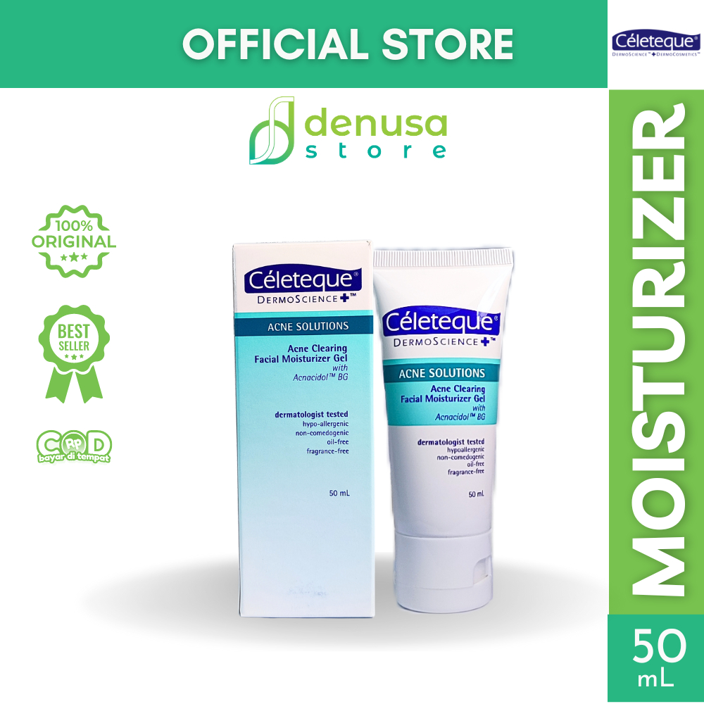 Jual Celeteque Acne Clearing Facial Moisturizer Gel 50Ml Skincare