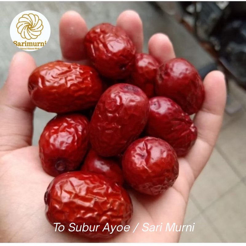 Jual Angco Hong Zhao Super Premium Red Dates Kurma Merah Cina Jujube