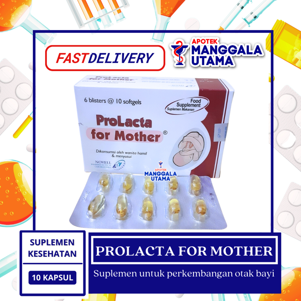 Jual PROLACTA FOR MOTHER PER STRIP ISI 10 KAPSUL | Shopee Indonesia