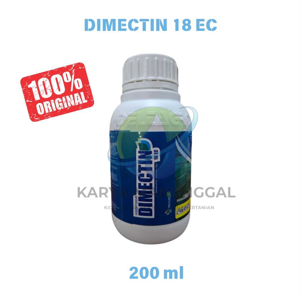 Jual Dimectin 18EC kemasan 200ml bahan aktif Abamectin insektisida ...