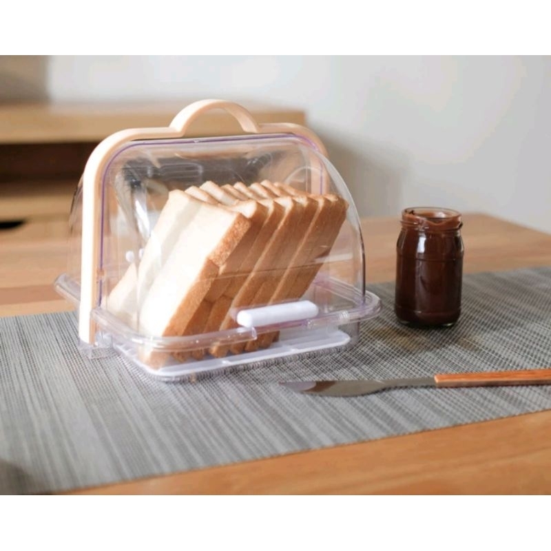 Jual bread storage - penyimpanan roti - roti box - tempat roti | Shopee ...