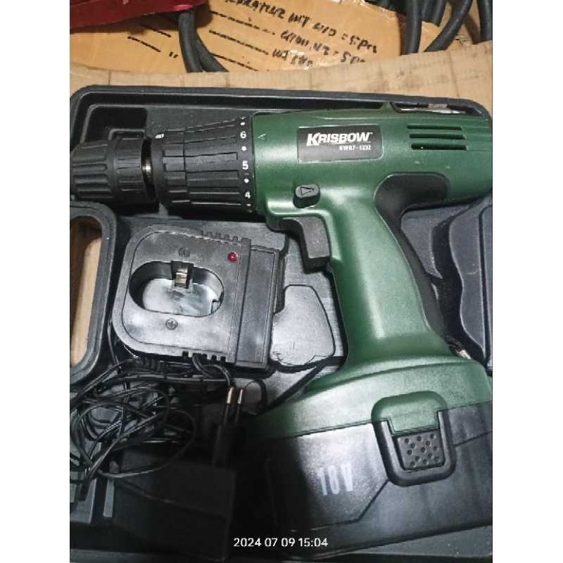 Jual bor cas KRISBOW KW07-1232 komplit batrai 1 | Shopee Indonesia