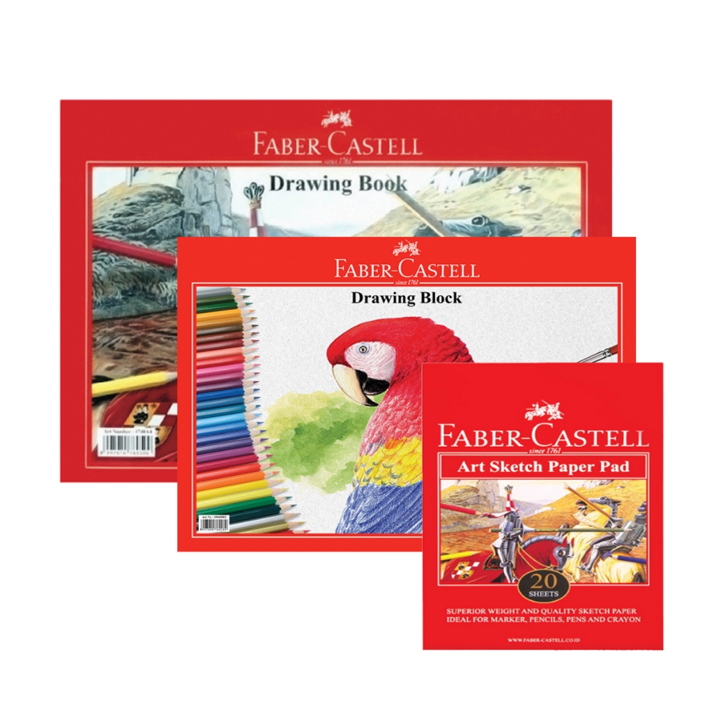 Jual Faber Castell Buku Gambar A3 A4 A5 Tebal 200 gsm Isi 12 20