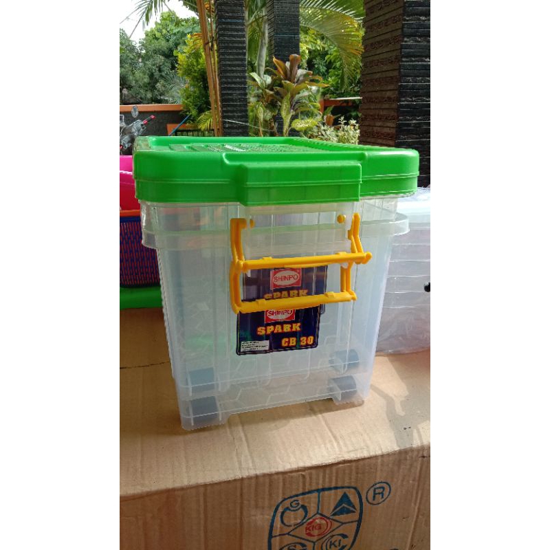 Jual cb 30 shinpo container box ukuran 30 kotak penyimpanan | Shopee ...