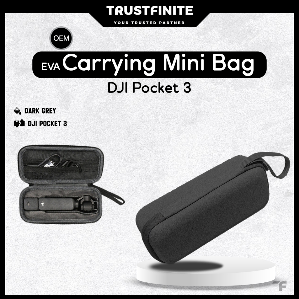 Tas DJI Pocket Nylon EVA Mini Carrying Hard Case DJI Osmo Pocket