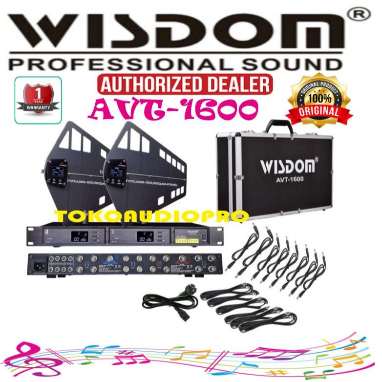 Jual Wisdom AVT-1600 Wireless Antenna Distributor Amplifier Wisdom ...