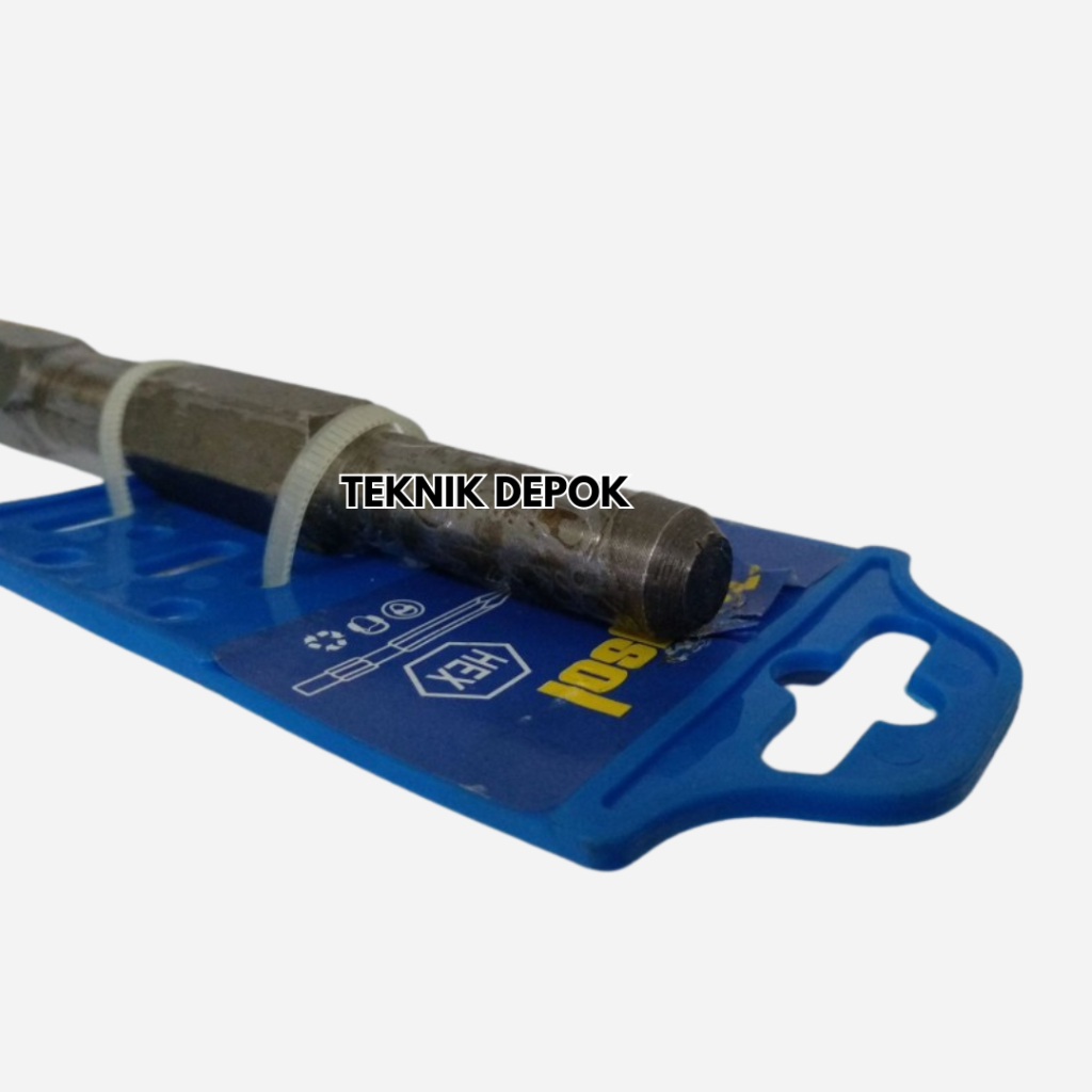 Jual Mata Bor Chisel Hex Point 17 x 280 mm Jack Hammer Drill Pahat ...
