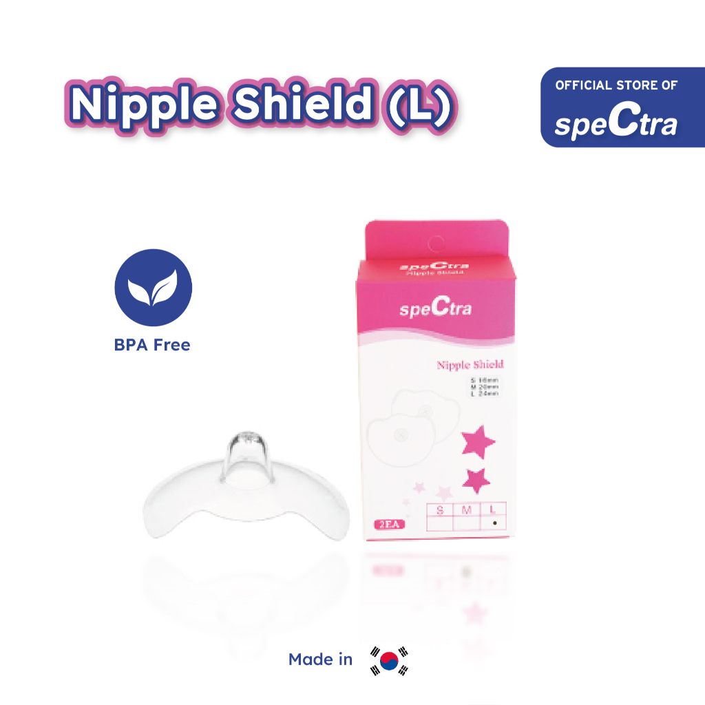 Jual Spectra Nipple Shield dengan Bahan Silicone (size L - 24mm ...