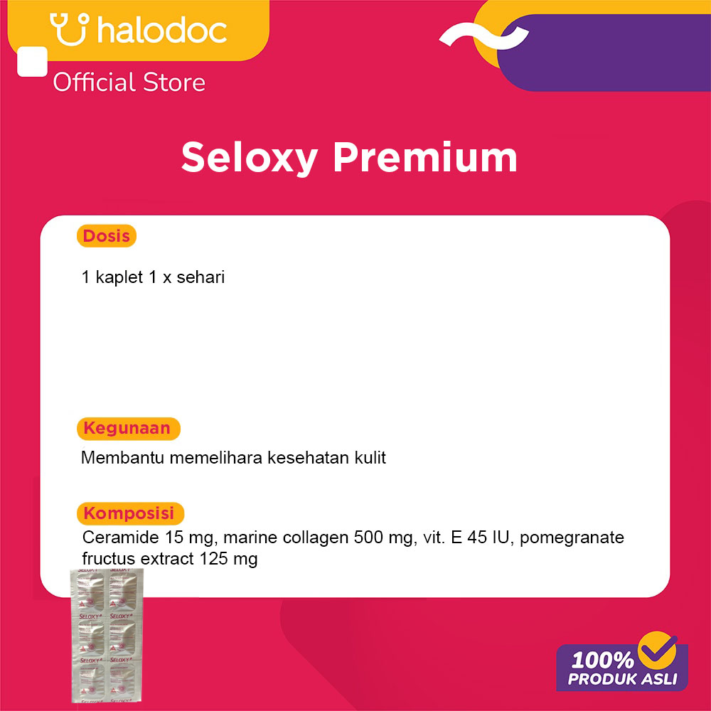 Jual Seloxy Premium 6 Kaplet | Shopee Indonesia