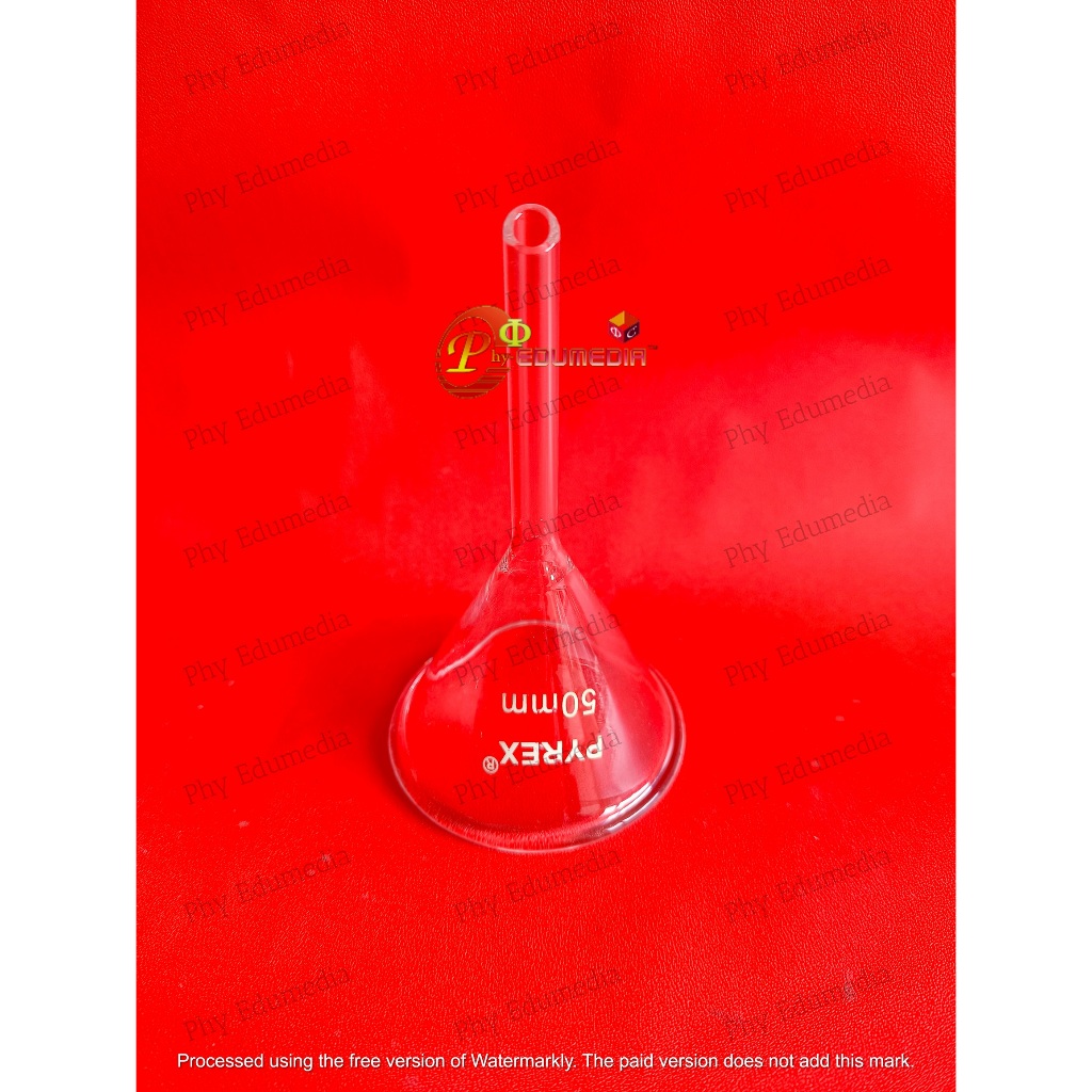 Jual Corong Kaca Pyrex / Funnel Glass Diameter 50mm 5 cm | Shopee Indonesia