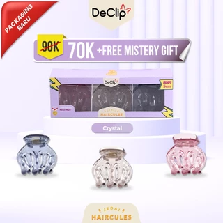 Jedai Haircules Declip Original Gigi 5 ukuran 5cm (isi 3pcs)