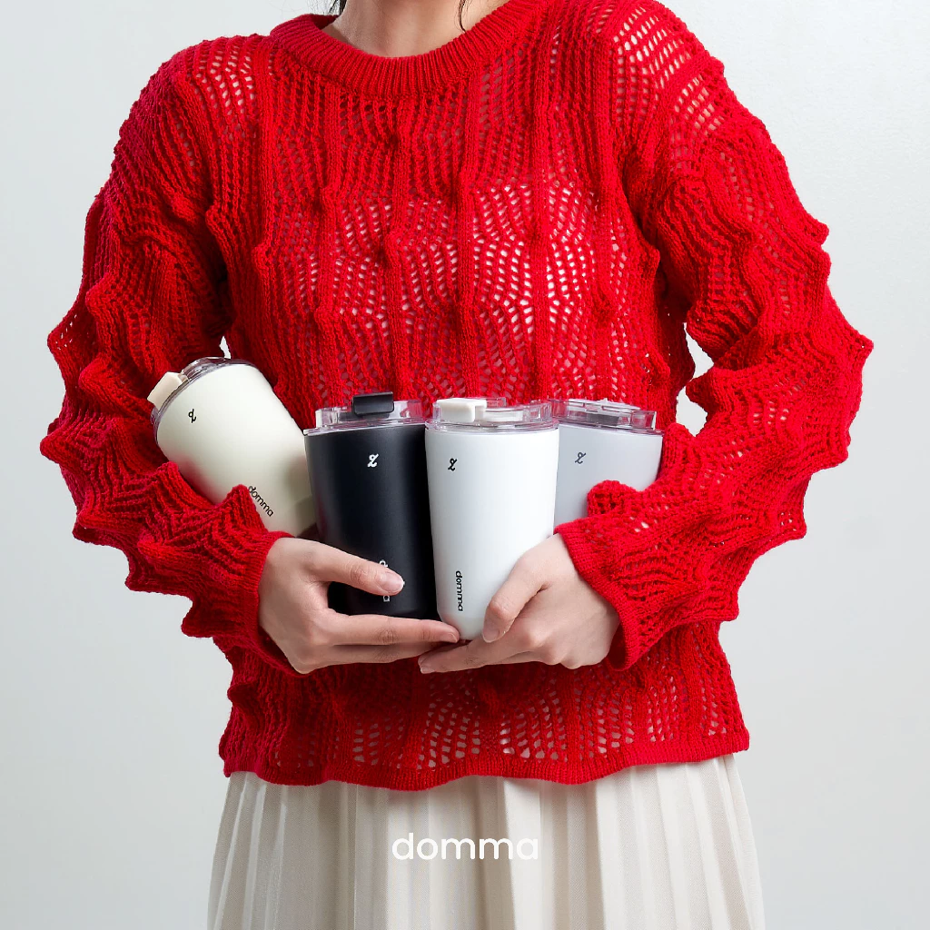 Domma 350 ml Go-Sip Tumbler Double Wall Stainless Steel