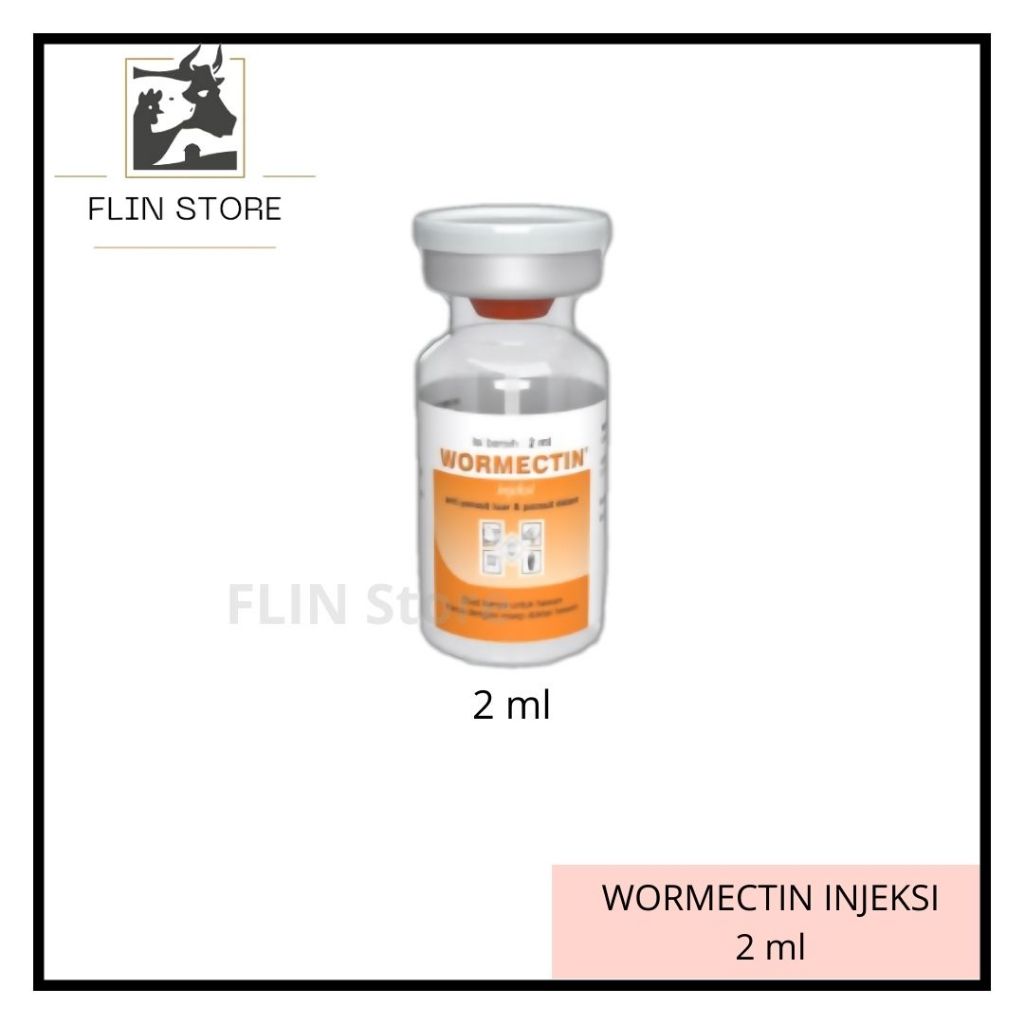 Jual Wormectin Injeksi 2 ml (per pcs) Medion – Antiparasit luar ...