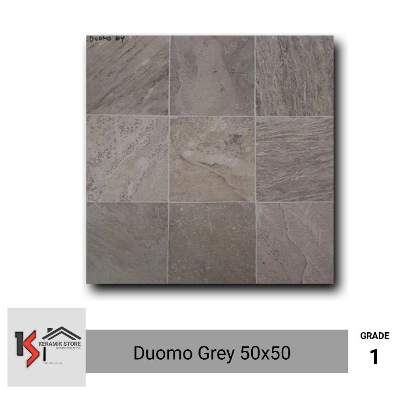 Jual Keramik 50x50 Kasar Keramik Ukuran 50x50 Teras Duomo Grey