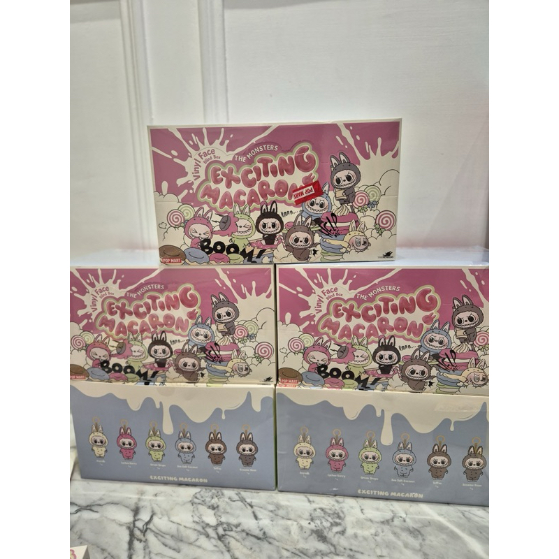 Jual READY STOCK Labubu Macaron Blind Box 100 Original Popmart Id 11134207 7r992