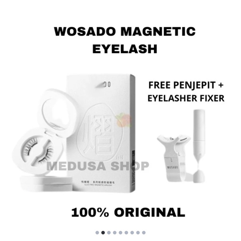 Jual Wasado Magnetic Eyelash Frost Black | Shopee Indonesia