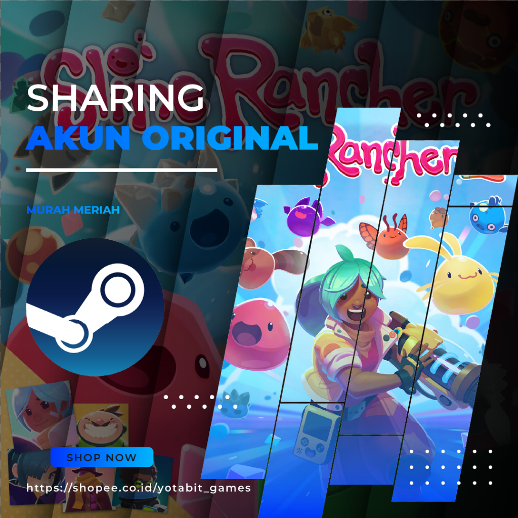 Jual Slime Rancher: Deluxe Edition PC Sharing Original Offline | Shopee ...