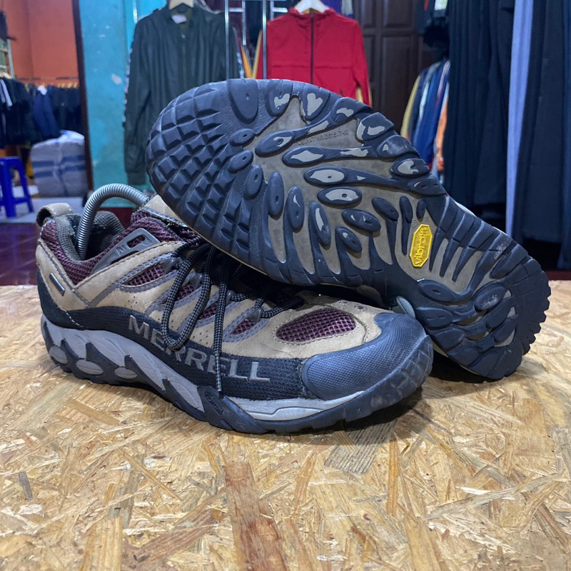 Black merrell performance footwear online