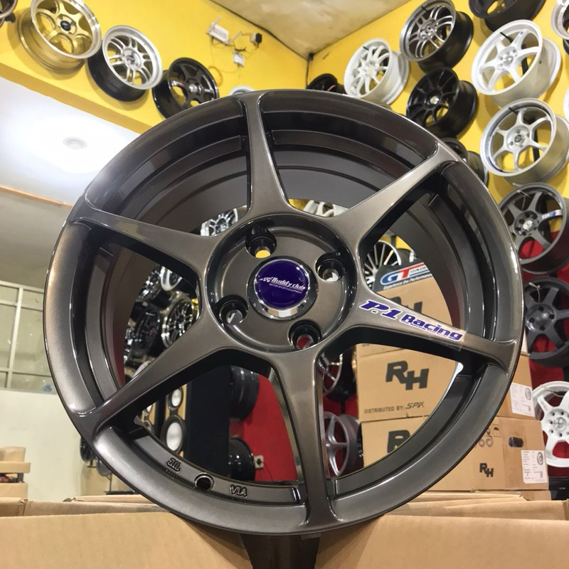 Jual Velg P1 Racing Ej Titan R15 Pcd 4x100 Lebar 6,5 Kondisi Baru ...