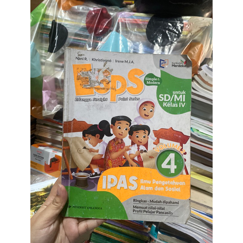 Jual Esps iPas ilmu pengetahuan alam dan sosial volume 2 kelas 4 ...
