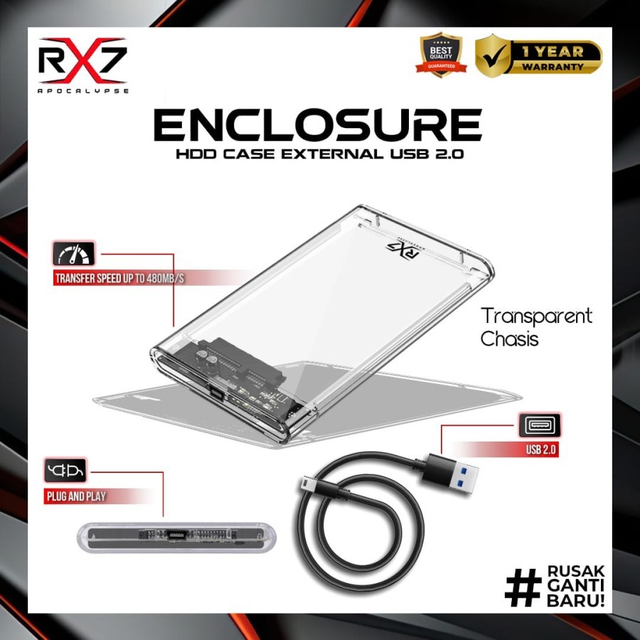 Jual CASING HARDISK EXTERNAL CASE 2.5