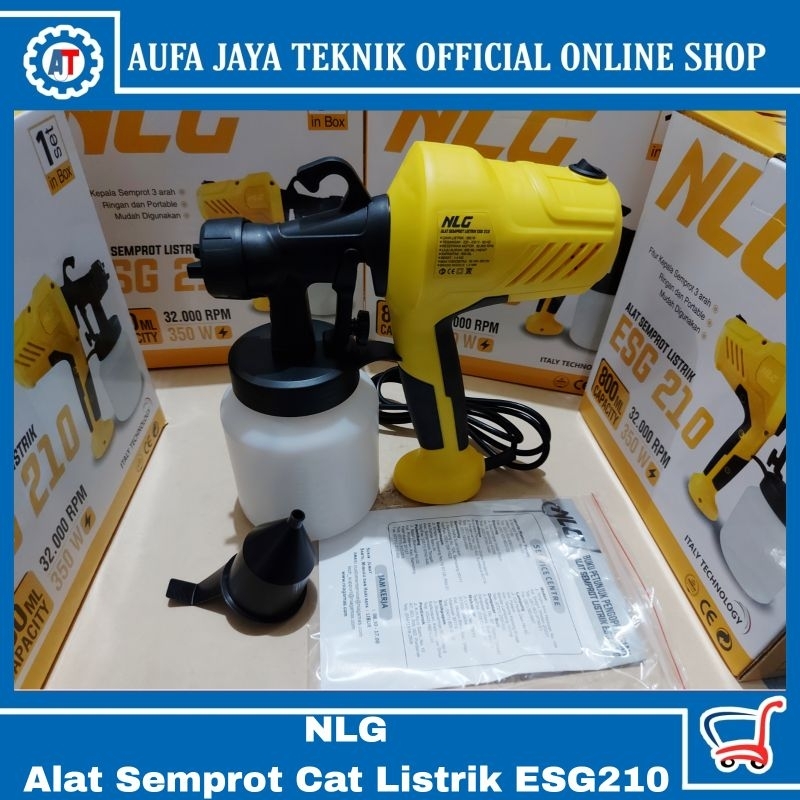 Jual NLG210 Alat semprot cat listrik Spraygun listrik | Shopee Indonesia