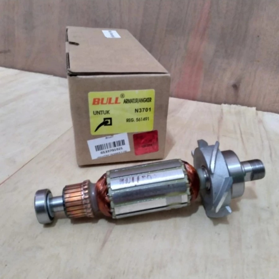 Jual BULL Armature Trimer Trimmer Mesin Profil Kayu Makita N3701 Bull ...