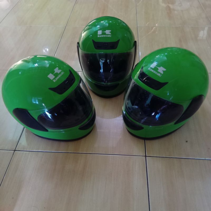 Jual helm kawasaki ninja ijo original | Shopee Indonesia
