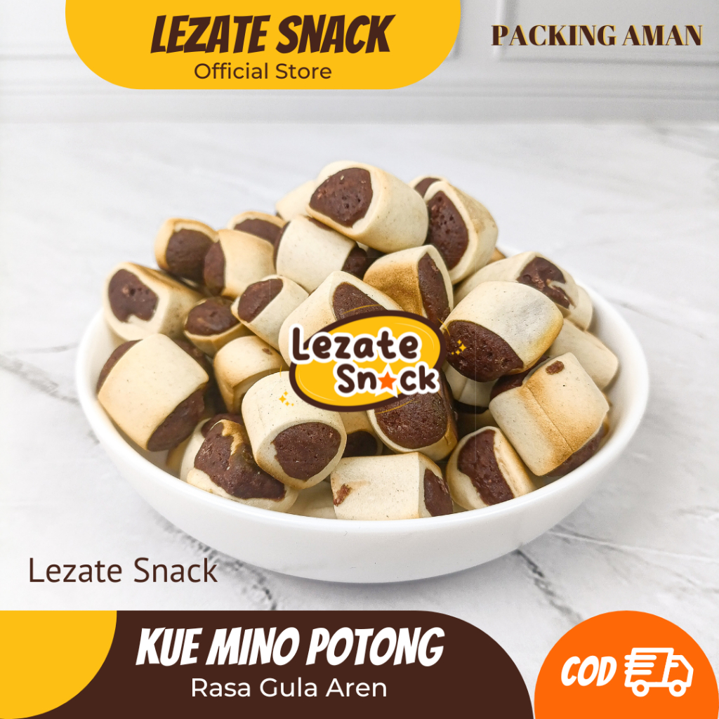 Jual Kue Nopia Potong Kiloan 1KG Empuk Murah Rasa Gula Jawa Kue Mino ...
