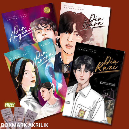 Jual Novel Exlusive Dia Angkasa/ Dia Aurora / Dia Bara / Angkasa Dream ...