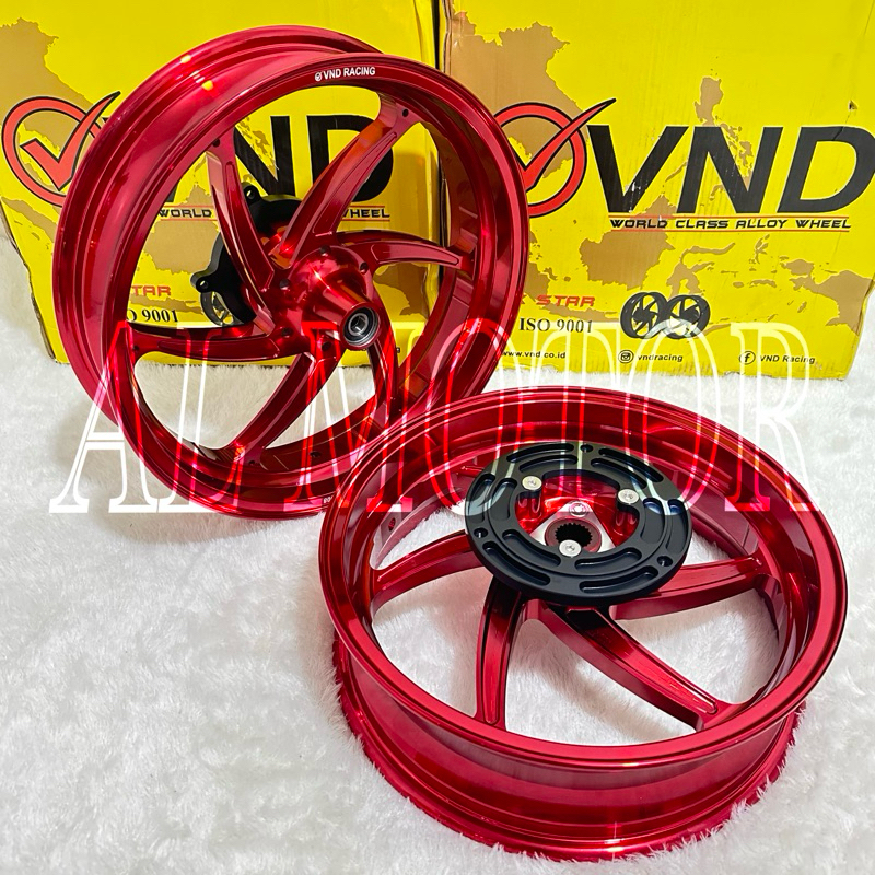 Jual Velg Velek VND Six Star Forged Rims Yamaha Xmax 250 300 | Shopee ...