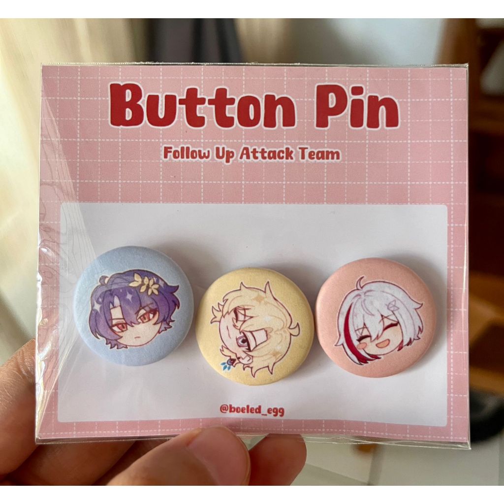 Jual HSR BUTTON PIN RATIO-AVENTURINE-TOPAZ | Shopee Indonesia