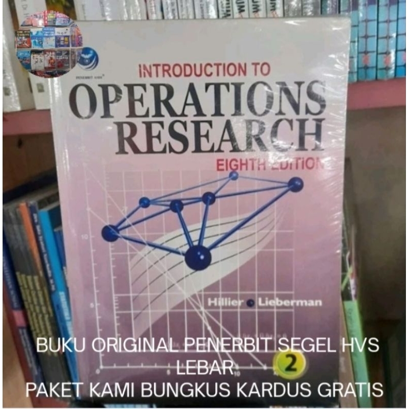 Jual Buku Original Introduction To Operations Research Jilid 2 Edisi 8 ...