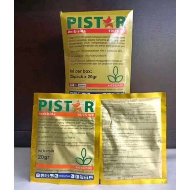 Jual HERBISIDA PISTAR 10/25 WP - Kemasan 100gr & 20gr | Shopee Indonesia