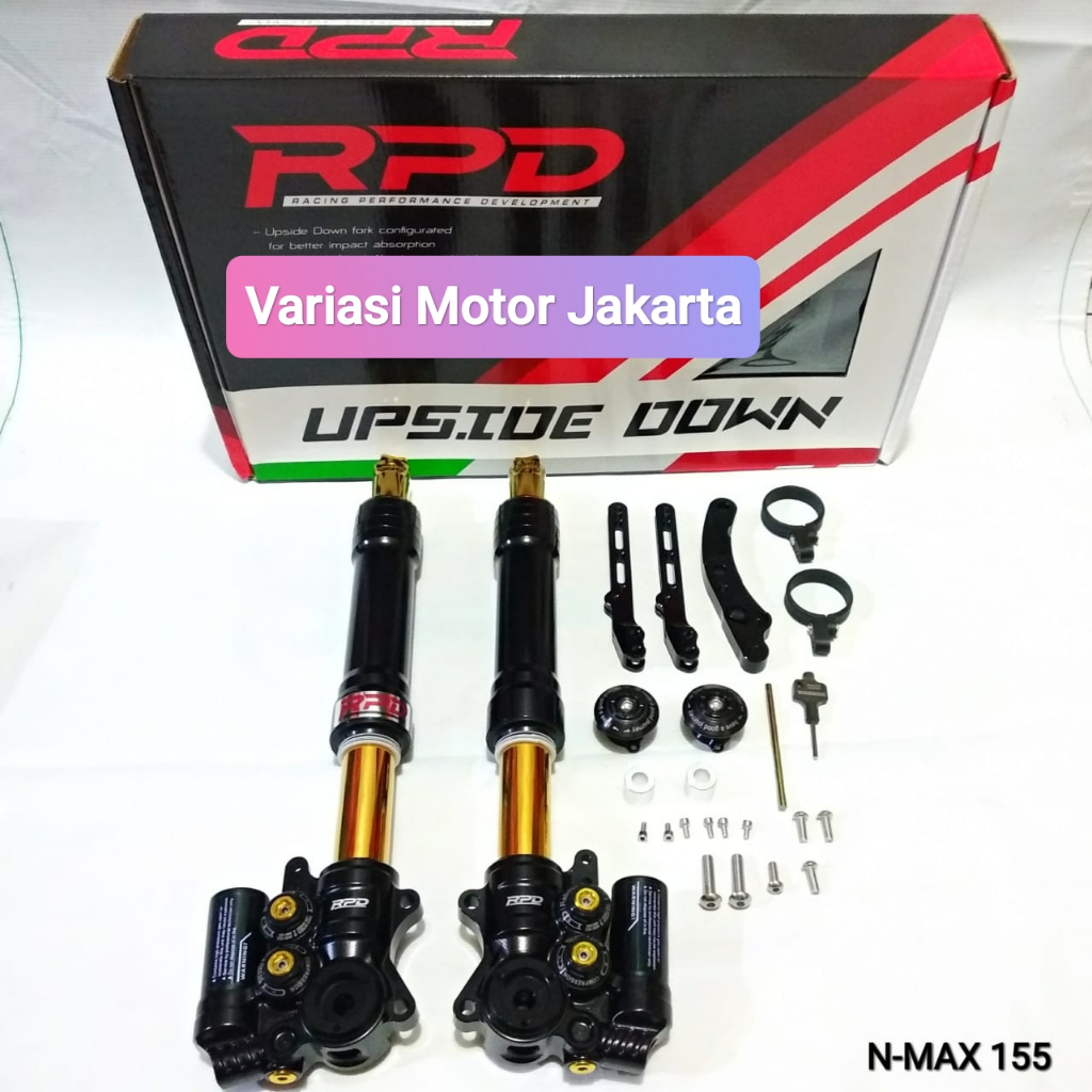 Jual Shock Depan NMAX 155 Upside Down RPD | Shopee Indonesia