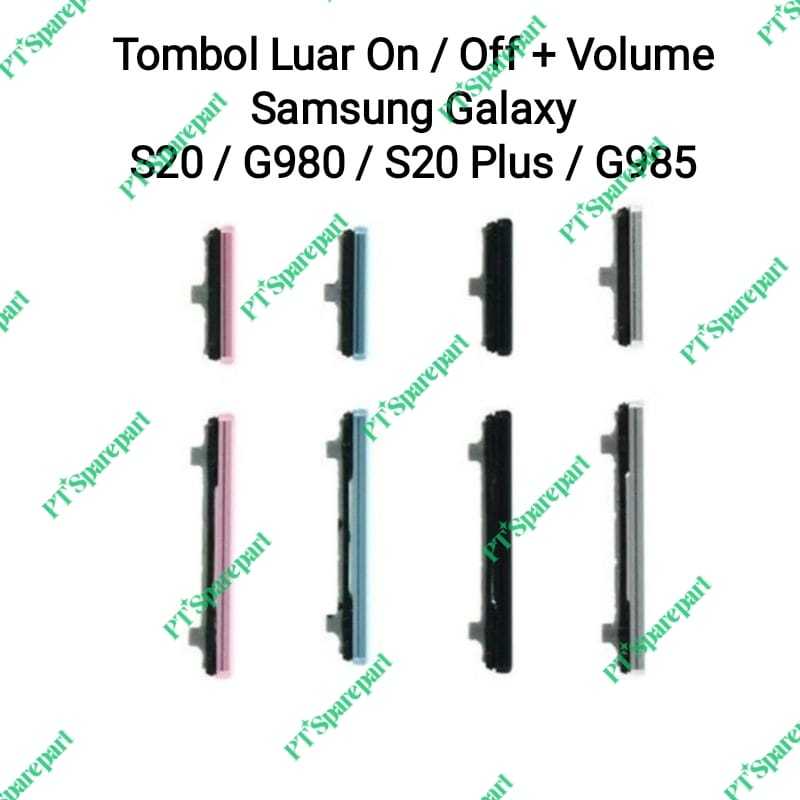 Jual Tombol Luar 1 Set Power On Off Volume Samsung Galaxy S20 S20 S20 Plus Sm G985 Sm 7885