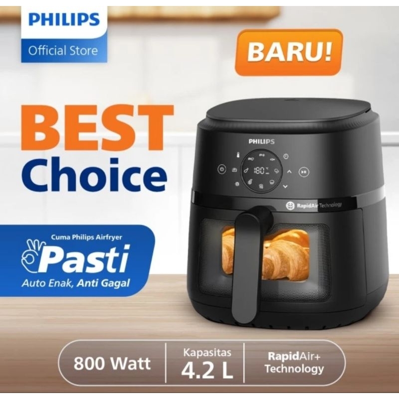 Jual PHILIPS NA220 Digital Air Fryer 4.2 Liter 800 Watt NA221 | Shopee ...