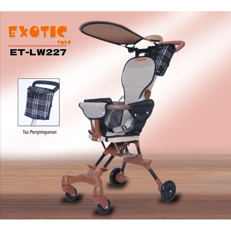 Jual Magic Stroller anak Exotic LW 116 LW 132 227 Cabin Size