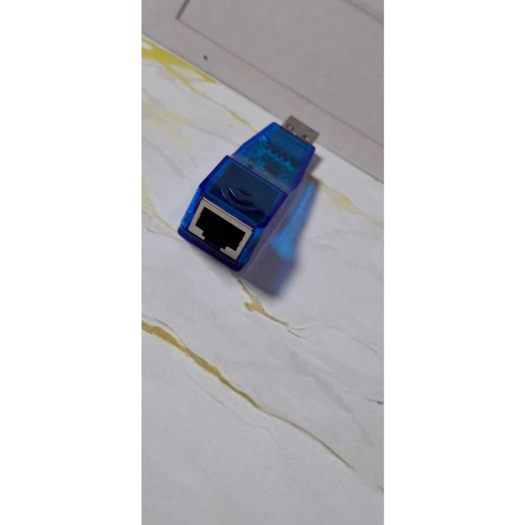 Jual USB TO LAN -USB ETHERNET ADAPTER BIRU/CONVERTER ADAPTER USB 2.0 ...