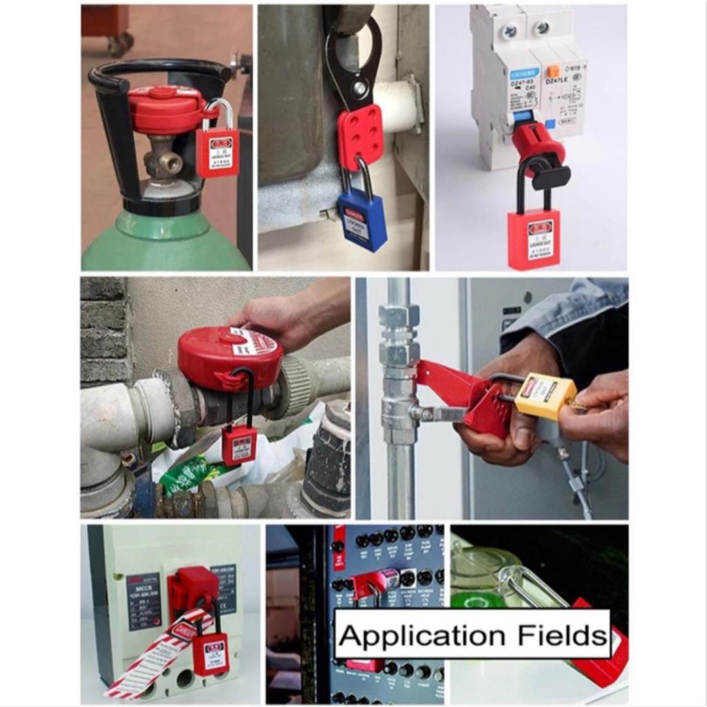Jual LOTO Fullset Full set Box Station Lockout Lock Out Padlock Gembok ...