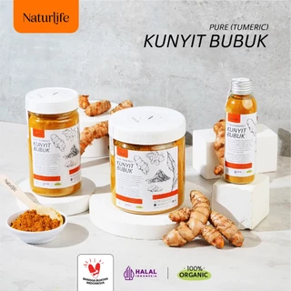 KUNYIT KUNING BUBUK TANPA CAMPURAN ASLI 100% ORIGINAL 50G 150G 250G TUMERIC POWDER KUNIR BUBUK BAHAN POKOK POWDER BUMBU REMPAH ORGANIK KUALITAS PREMIUM KUNYIT BUMBU DAPUR BUBUK LENGKAP SUPER NUTRIFARM BRAGG DARI BUMI GEMELI LEMOVITA OFFICIAL BEORGANIK