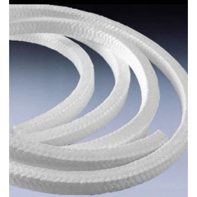 Jual gland packing pure teflon 12mm gland packing PTFE in pure teflon ...