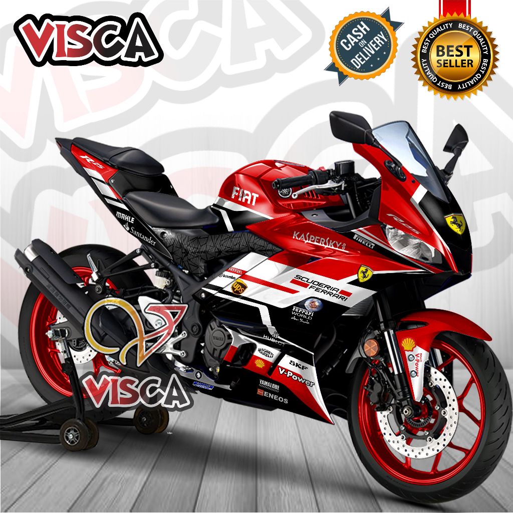 Jual (TERBARU) Decal Stiker R25 New Full Body / Striping R25 New ...