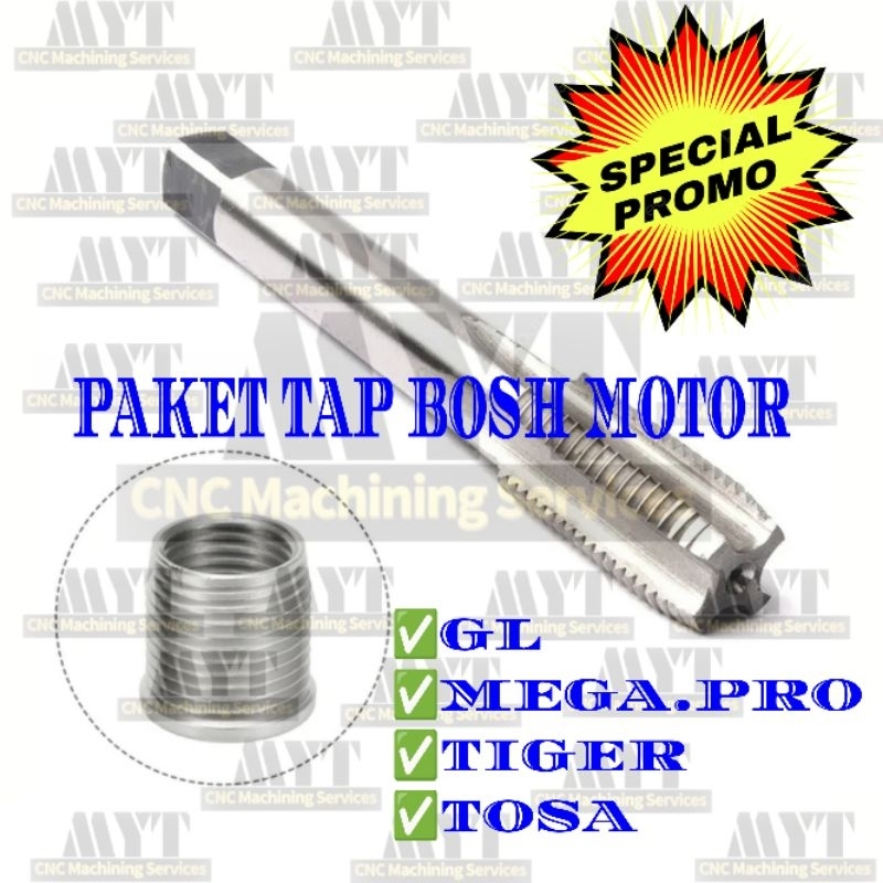 Jual Set Tap Paket BOSH DRAT BUSI MOTOR GL MEGA PRO TIGER TOSA | Shopee ...