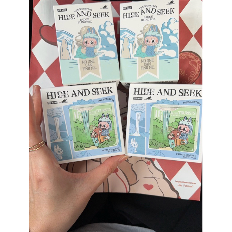 Jual Labubu Hide and Seek Singapore Series | Shopee Indonesia
