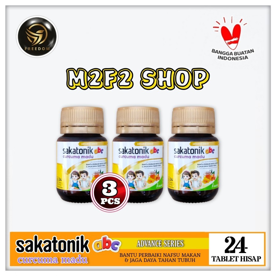 Jual Sakatonik ABC Curcuma Madu Tabs Hisap Multivitamin Penambah Nafsu ...
