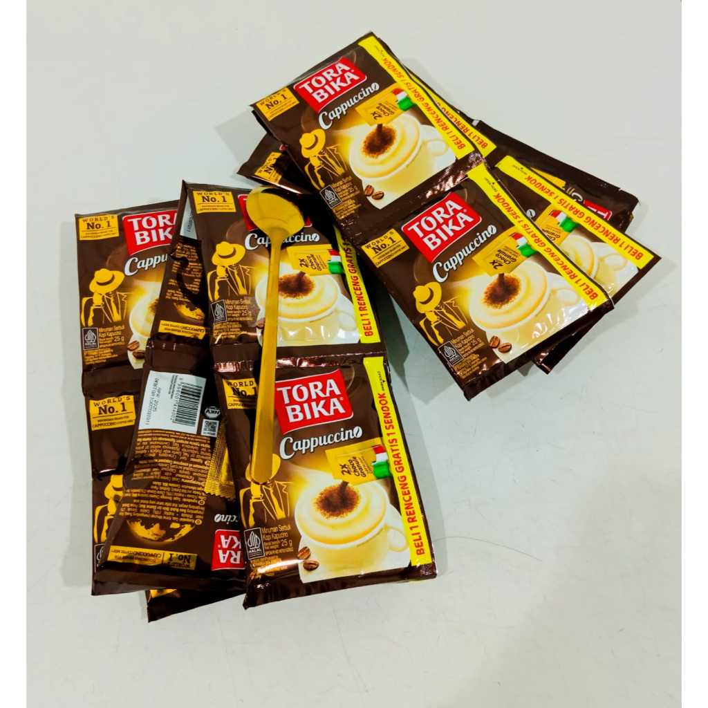 Jual TORABIKA CAPUCCINO 1 RENCENG ISI 10 PCS (kemasan baru) | Shopee ...