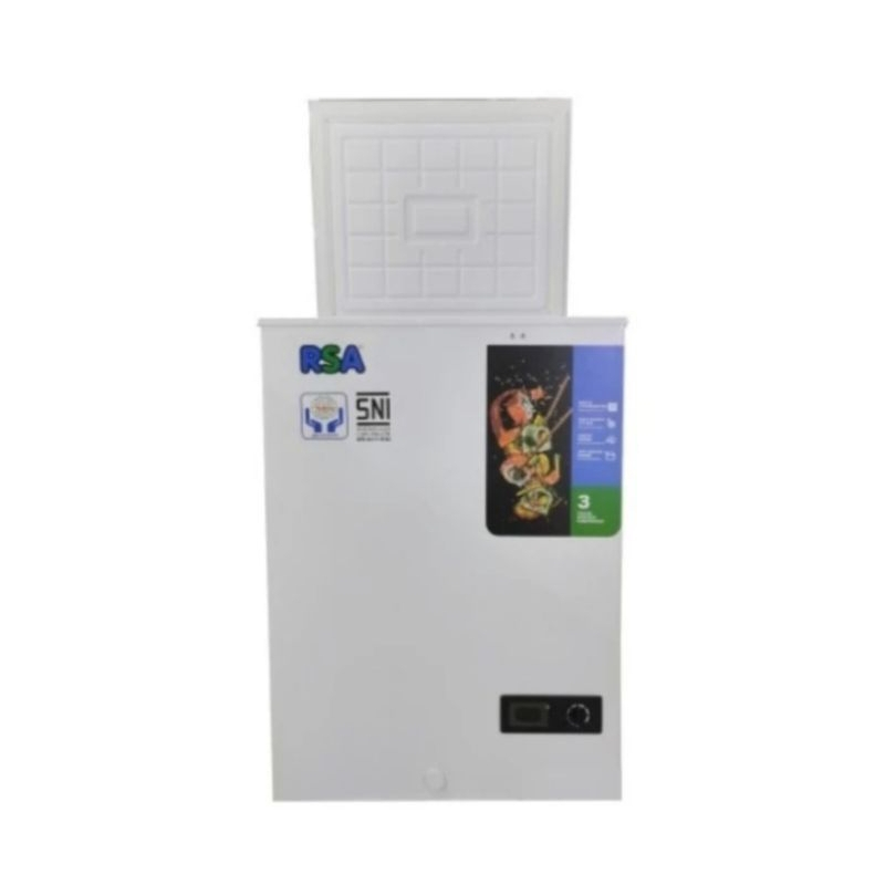 Jual CHEST FREEZER RSA CF-110 LOW WATT 94 WATT | Shopee Indonesia