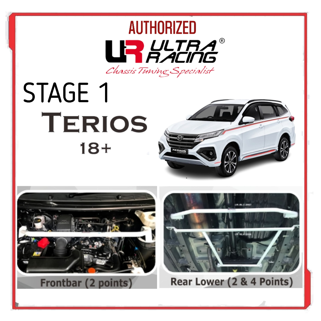 Jual Stage 1 Ultra Racing Stabilizer Daihatsu Rush / Terios 18 ...