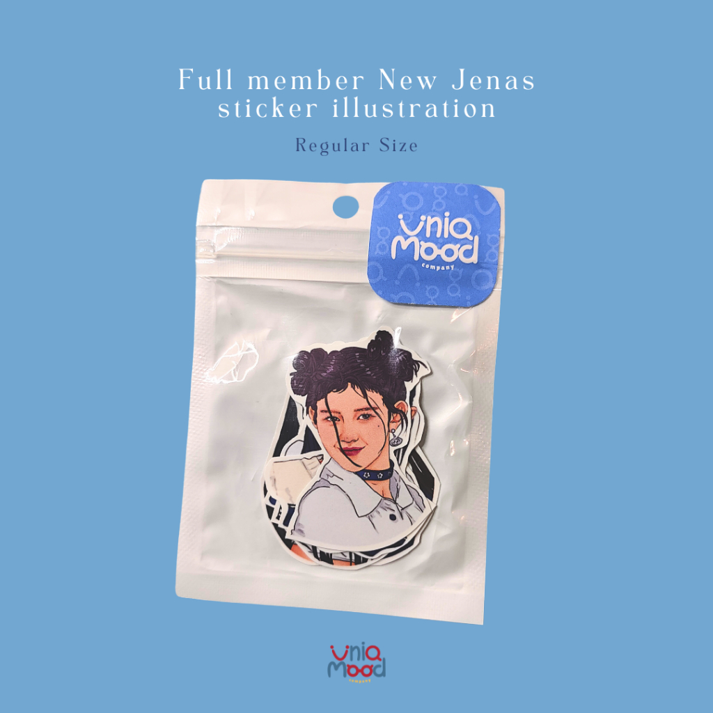 Jual Sticker pack member New Jeans Illustration Cute (uniqmood.co ...